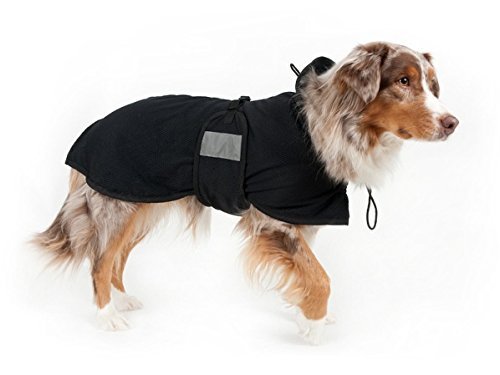Brustgeschirr Hunde - Netzmantel von Back on Track schwarz 46 cm von brustgeschirr.com