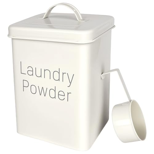 bssmmai Waschpulver Spender Aufbewahrungsbox, Waschpulver Box, Waschpulver Aufbewahrung mit Verschlusskappe und Waschmittel-Dosierhilf bssmmai Waschpulver Spender Aufbewahrungsbox, Waschpulver Box, Waschpulver Aufbewahrung mit Verschlusskappe und Waschmittel-Dosierhilf von bssmmai