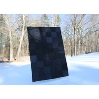Dunkles Herz Quilt - Made To Order von btaylorquilts