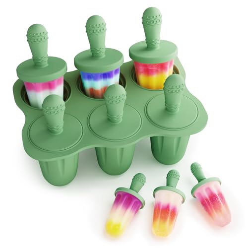 btrfe Eisformen Eis am Stiel, 6 x 60ml Silikon Eisförmchen Wiederverwendbar Formen Eiscreme für Kinder, Popsicle Formen, EIS Selber Machen Formen DIY Ideen BPA Frei btrfe Eisformen Eis am Stiel, 6 x 60ml Silikon Eisförmchen Wiederverwendbar Formen Eiscreme für Kinder, Popsicle Formen, EIS Selber Machen Formen DIY Ideen BPA Frei von btrfe