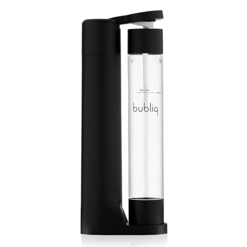 bubliq Wassersprudler, Mattschwarz, mit 1 l Flasche, minimalistisches Design, sparkle anything bubliq Wassersprudler, Mattschwarz, mit 1 l Flasche, minimalistisches Design, sparkle anything von bubliq