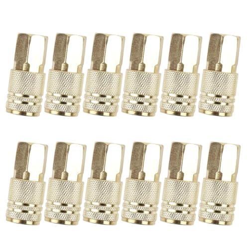 12 Pcs Hohe Leistungen 1/4 Zoll Luftschlauchanschlüsse Messing Weibliche Koppler Für Pneumatische Geräte Tool Sicher 12 Pcs Hohe Leistungen 1/4 Zoll Luftschlauchanschlüsse Messing Weibliche Koppler Für Pneumatische Geräte Tool Sicher von budebuse