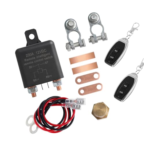 12 V 24 V Automatenbatterie Trennende Schalter Fernbedienungssteuerungssteuerung Geeignet Für Anti Diebstahl Verlängerte Akkulaufzeit Automatischer Stromausfall von budebuse