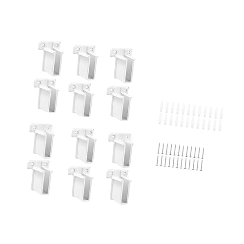 8/12 PCS Draht Rack Endhalterhalterung Eckbetriebsstift von budebuse