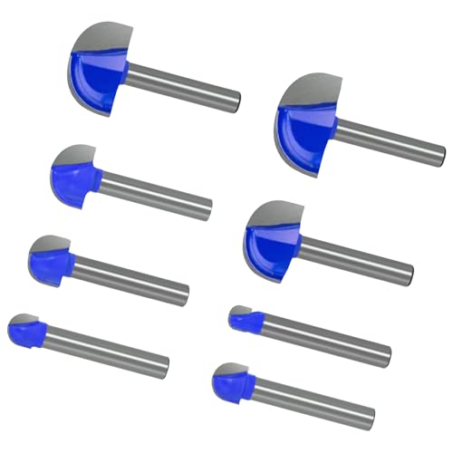 8PCS Industrial Blue Round Base Frening Bit Für Effiziente Metall Und Holzverarbeitungsaufgaben Industriefräsenschneider von budebuse