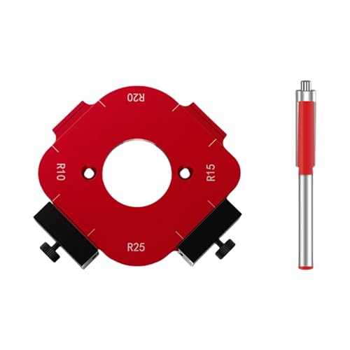 Holzbearbeitungsrouter Eckradius Vorlagen Jigs Routing Gekrümmte Ecken Mahlen Kreisförmige Renovierungsarbeiten Zubehör Holzbearbeitung Ecklokatoren von budebuse