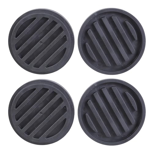 Packung 4 Gummi Casters Tassen von budebuse