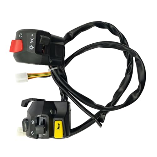 Stylish Motorcycle Lenkerschalter Scheinwerfer Set Stylische Upgrade Für Anpassungsbegeisterte Und Tägliche Reiter Nacht Ridings Sichtbarkeit von budebuse