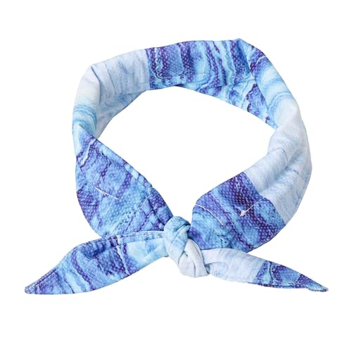 budiniao Kühlende Hundehalstücher | Verwöhnen Sie Ihren Welpen mit einem kühlen und stylischen Kühlschal | Kühlendes Katzenhalsband – Sommer Leckereien für Hunde, Blau, M budiniao Kühlende Hundehalstücher | Verwöhnen Sie Ihren Welpen mit einem kühlen und stylischen Kühlschal | Kühlendes Katzenhalsband – Sommer Leckereien für Hunde, Blau, M von budiniao