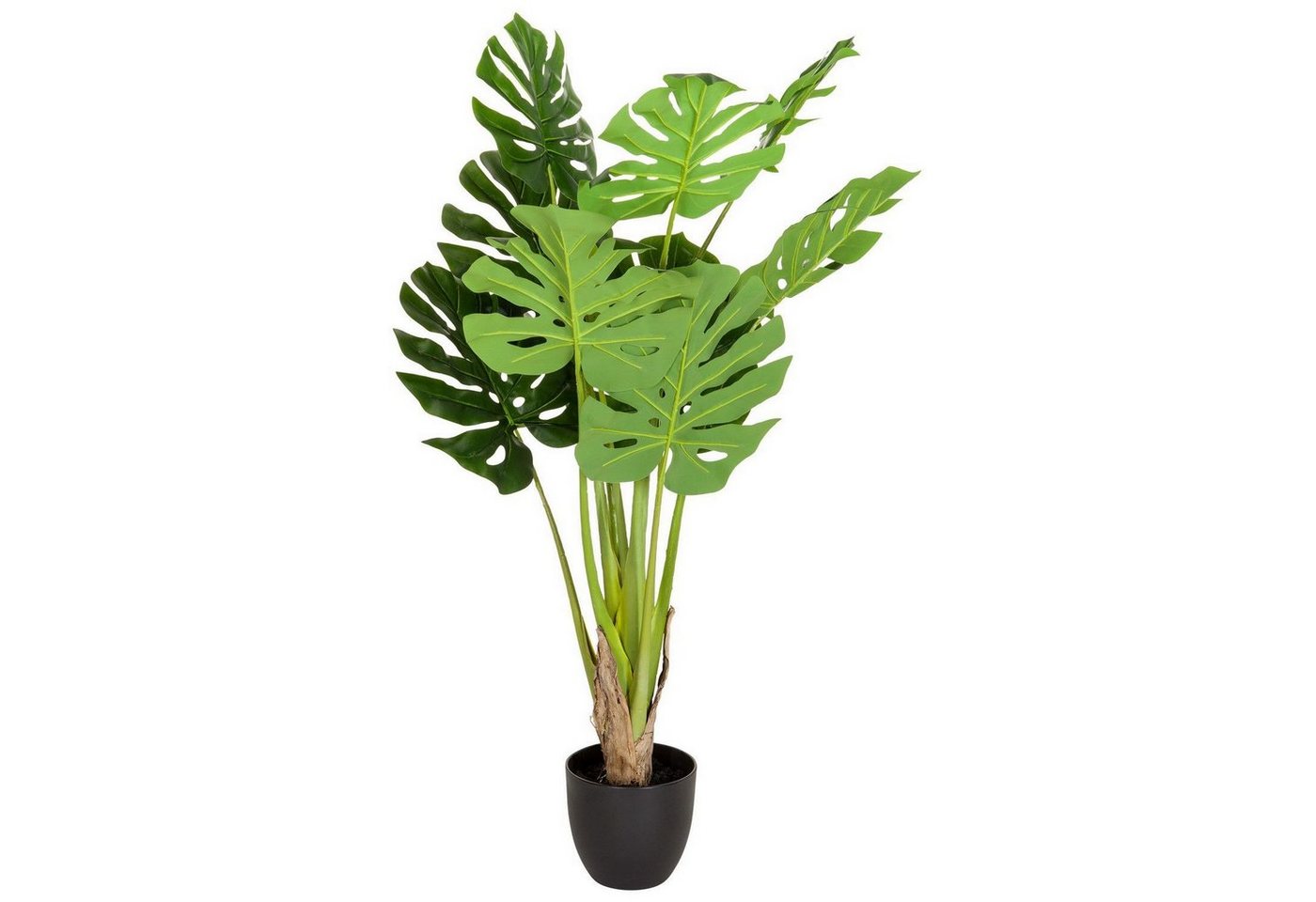 Künstliche Zimmerpflanze Deko Pflanzen, bümö, Höhe 120 cm, Kunstpflanze: Philodendron für innen- und außen von bümö