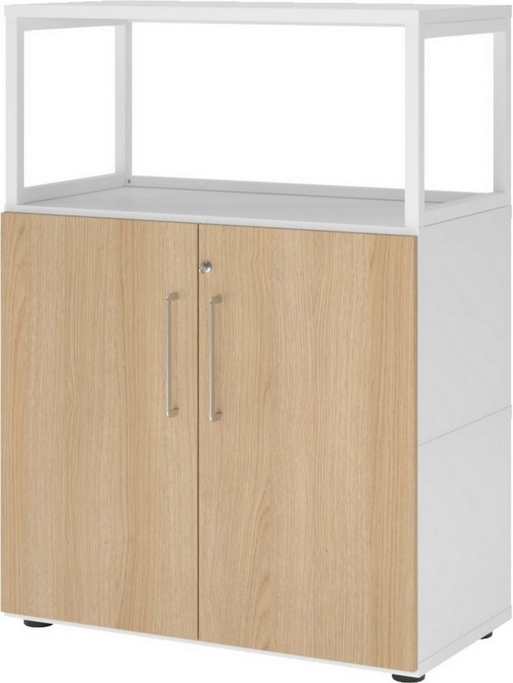 bümö Aktenregal flexi Schrank, Dekor: Weiß/Eiche bümö Aktenregal flexi Schrank, Dekor: Weiß/Eiche von bümö
