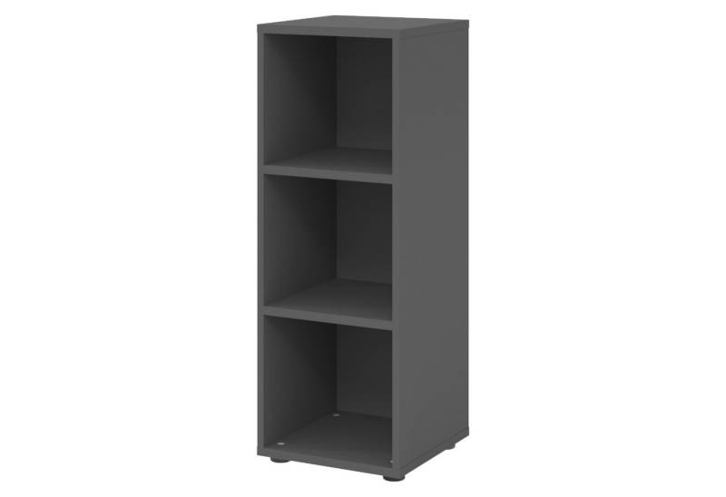 bümö Aktenregal smart Regal, Büroregal - 3 Ordnerhöhen, Dekor: Graphit von bümö