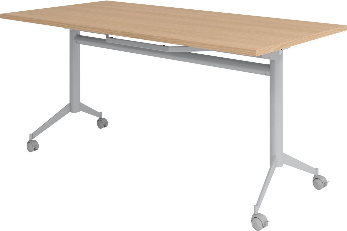 bümö Klapptisch Klapptisch fahrbar KF - Arbeitshöhe: 75 cm, - Dekor: Eiche von bümö