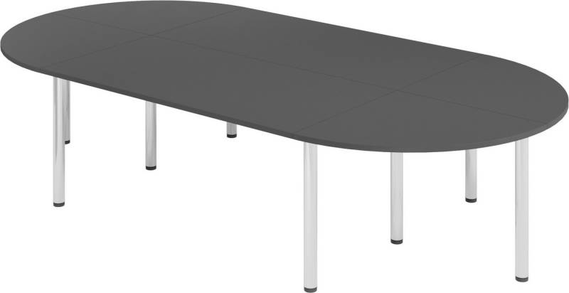 bümö Konferenztisch Besprechungstisch K-Sets, Dekor: Graphit von bümö