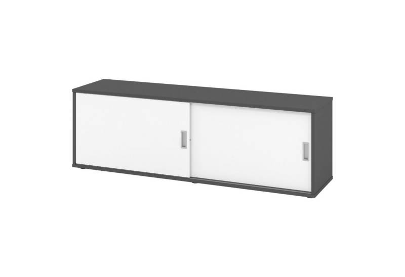 bümö Lowboard bümö Lowboard 1750S, Dekor: Graphit/Weiß von bümö