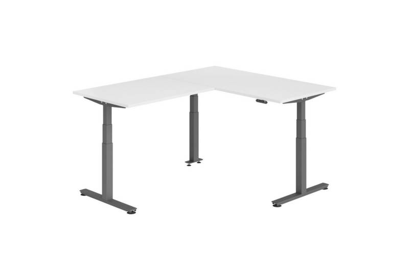 bümö Schreibtisch Eckschreibtisch XDSMW, Eckform: 160 x 200 cm - Dekor: Weiß bümö Schreibtisch Eckschreibtisch XDSMW, Eckform: 160 x 200 cm - Dekor: Weiß von bümö