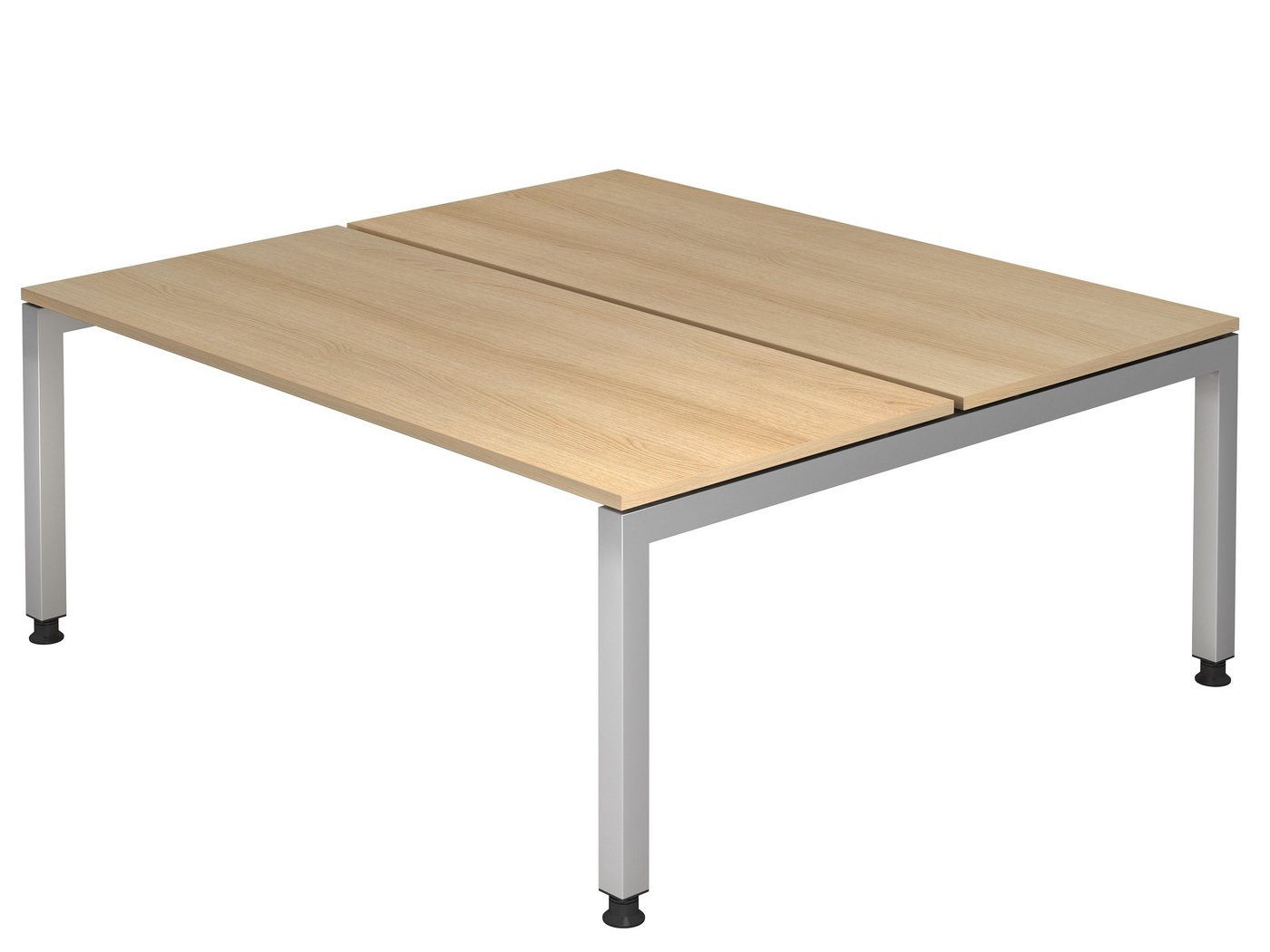 bümö Schreibtisch Team JD - Arbeitshöhe:, Rechteck: 180 x 162,5 cm - Dekor: Eiche bümö Schreibtisch Team JD - Arbeitshöhe:, Rechteck: 180 x 162,5 cm - Dekor: Eiche von bümö