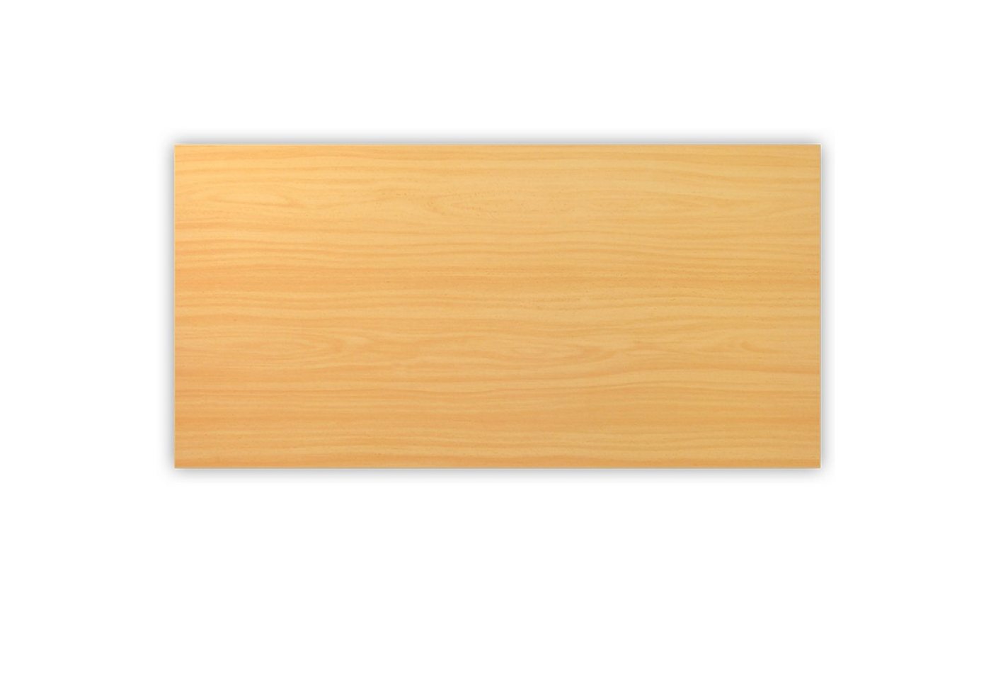 bümö Tischplatte DIY Schreibtischplatte, Rechteck: 160 x 80 cm- Dekor: Buche von bümö