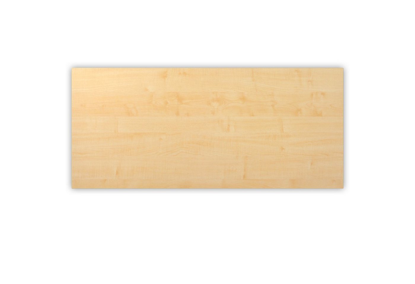 bümö Tischplatte DIY Schreibtischplatte, Rechteck: 180 x 80 cm- Dekor: Ahorn von bümö
