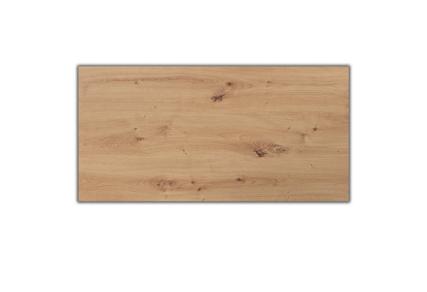 bümö Tischplatte DIY Schreibtischplatte, Rechteck: 200 x 100 cm- Dekor: Asteiche von bümö