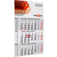 büroshop24 3-Monats-Wandkalender Basic 2026 büroshop24 3-Monats-Wandkalender Basic 2026 von büroshop24