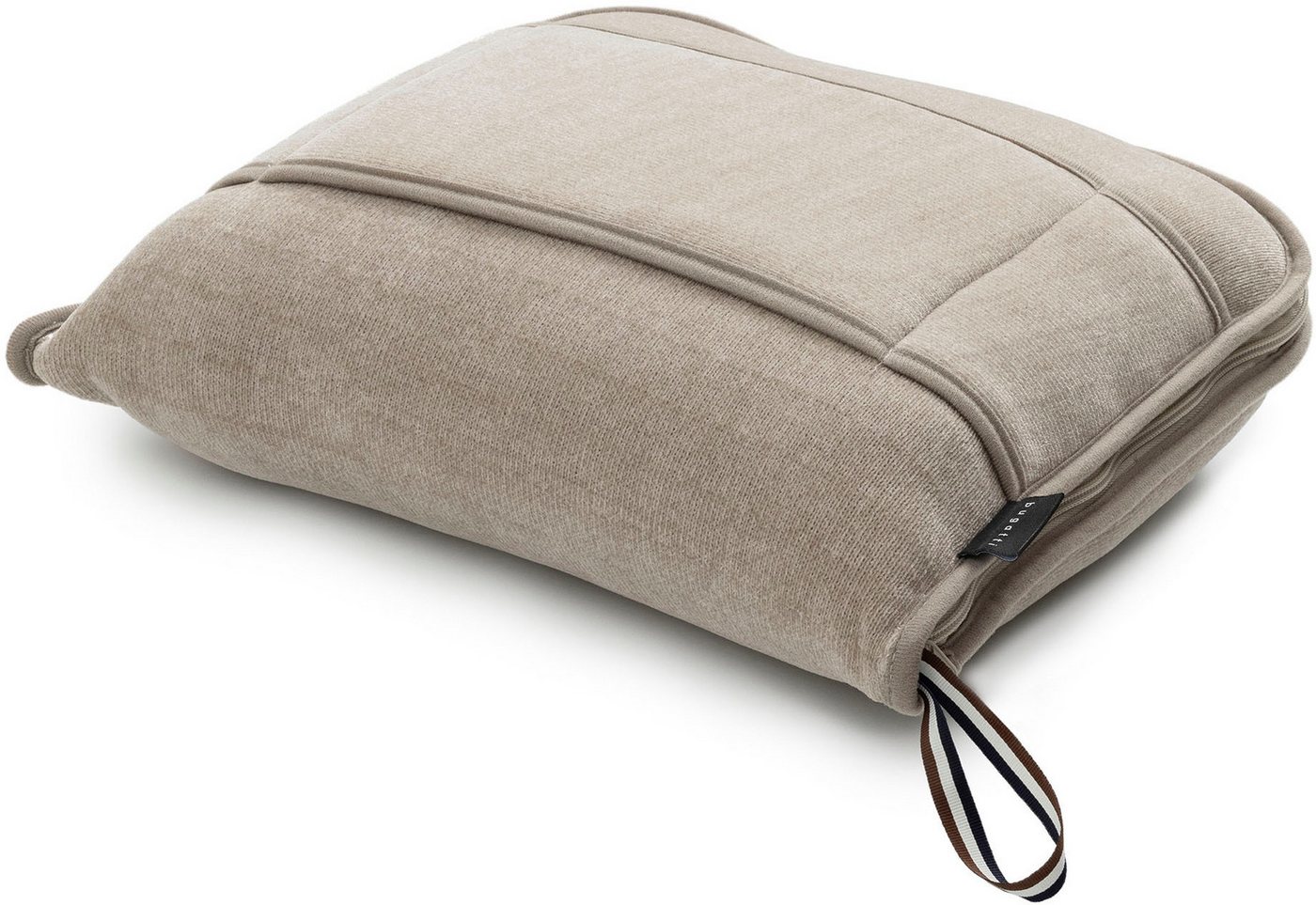 Wohndecke bugatti Reisedecke Doppio Soft, bugatti, 2-in-1: Reisedecke & Kissen in einem von bugatti