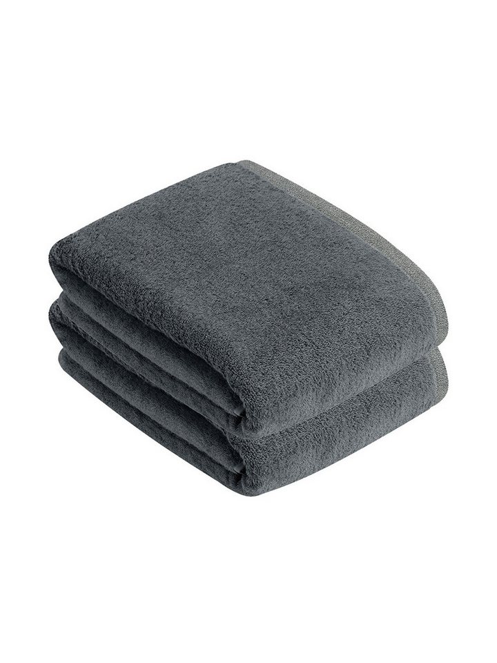 bugatti Badetücher 2er Pack Badetuch Prato, Frottier (Spar-Set, 2-St), hohe Markenqualität von bugatti