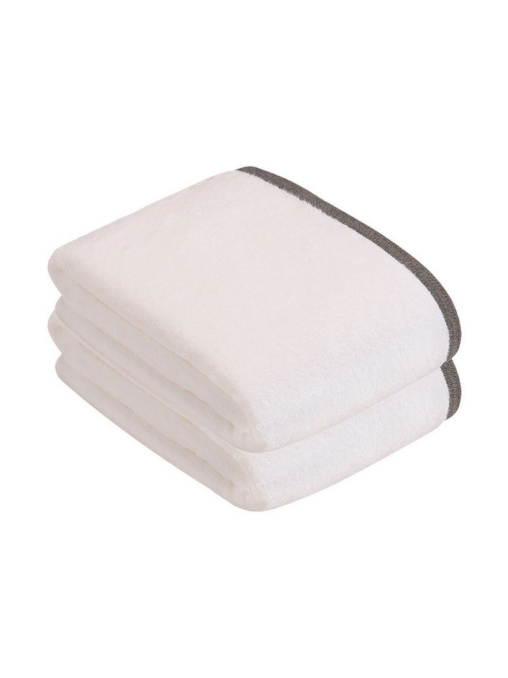 bugatti Badetücher 2er Pack Badetuch Prato, Frottier (Spar-Set, 2-St), hohe Markenqualität von bugatti
