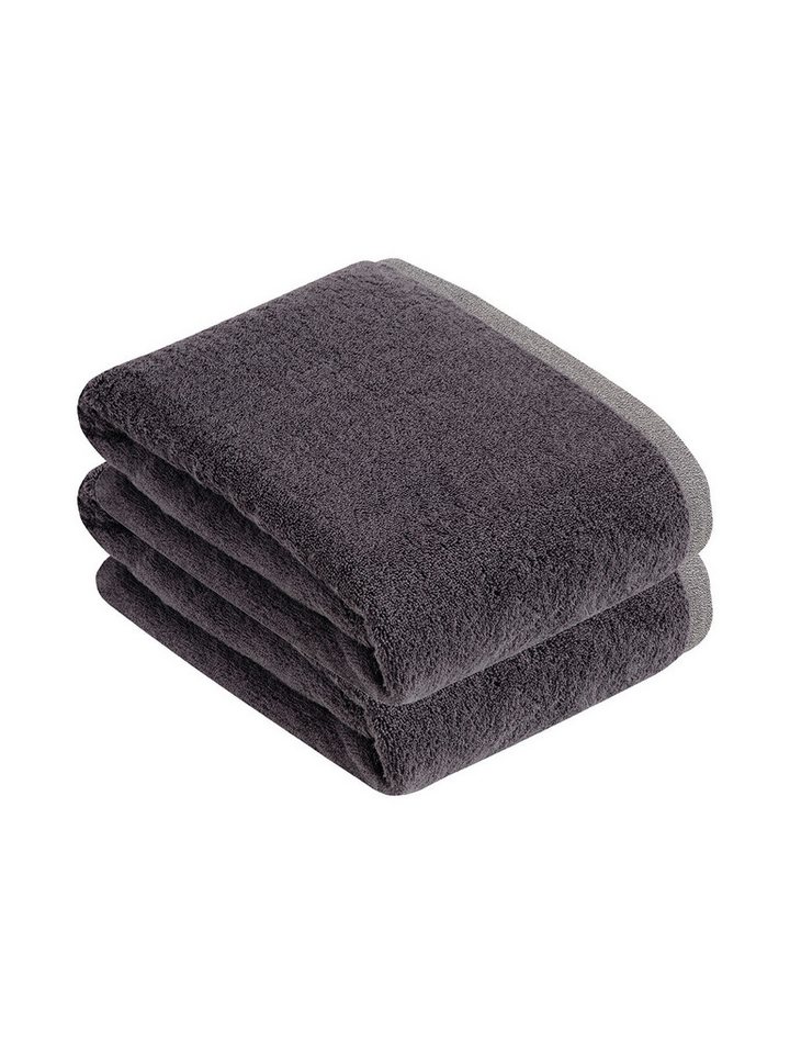 bugatti Badetücher 2er Pack Badetuch Prato, Frottier (Spar-Set, 2-St), hohe Markenqualität von bugatti