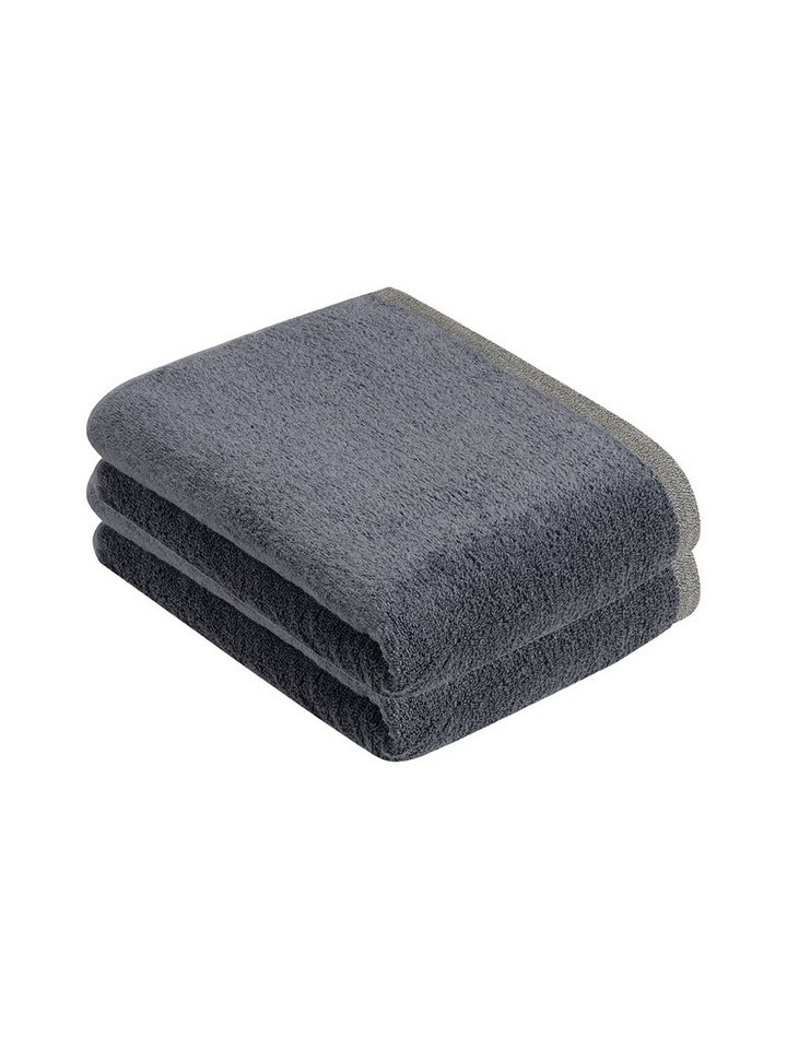 bugatti Duschtücher 2er Pack Duschtuch Prato, Frottier (Spar-Set, 2-St), hohe Markenqualität von bugatti