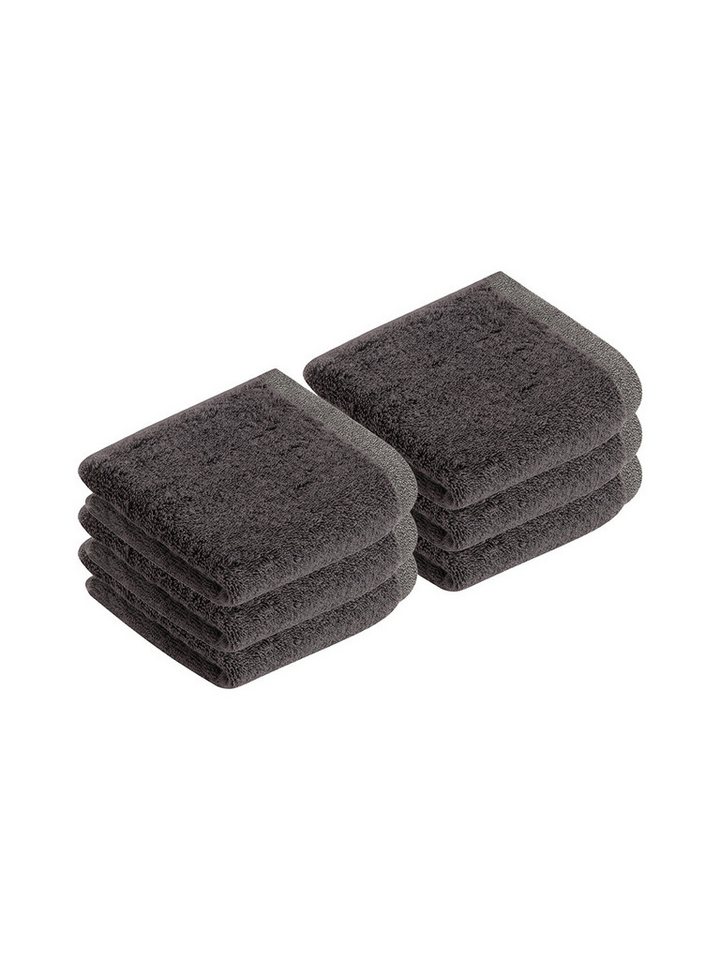 bugatti Gästehandtücher 6er Pack Gästetuch Prato, Frottier (Spar-Set, 6-St), hohe Markenqualität von bugatti