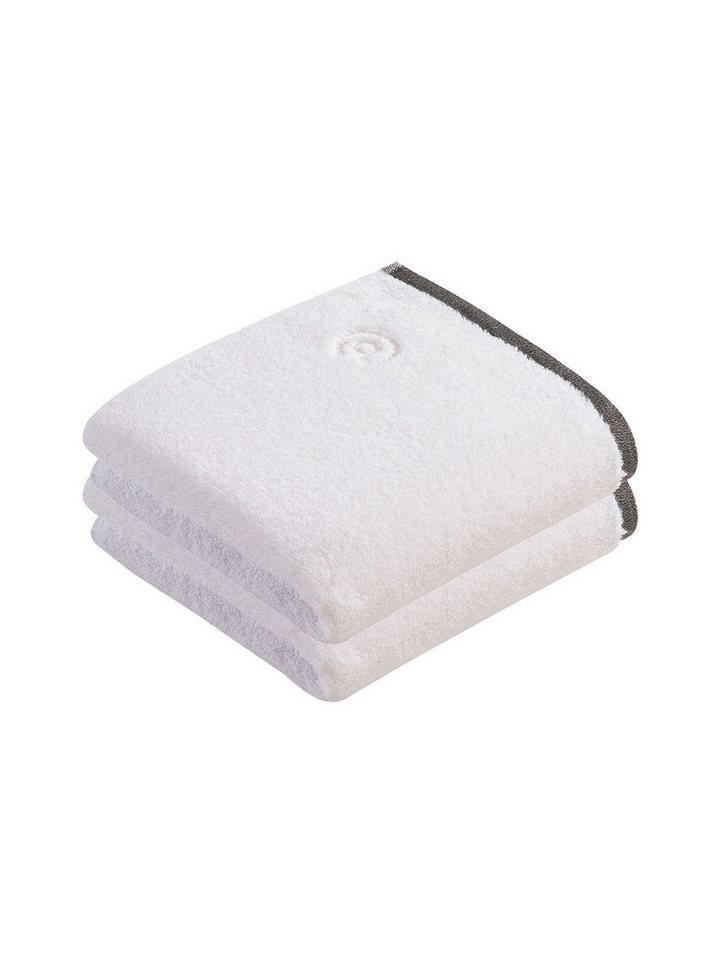 bugatti Handtücher 2er Pack Handtuch Prato, Frottier (Spar-Set, 2-St), hohe Markenqualität von bugatti