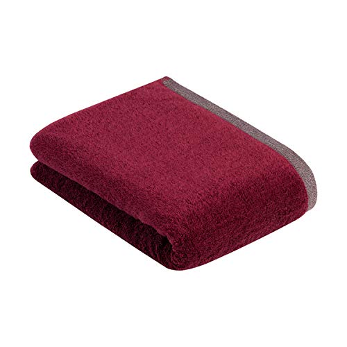 bugatti Prato Duschtuch 67 x 140 cm Burgundy von bugatti
