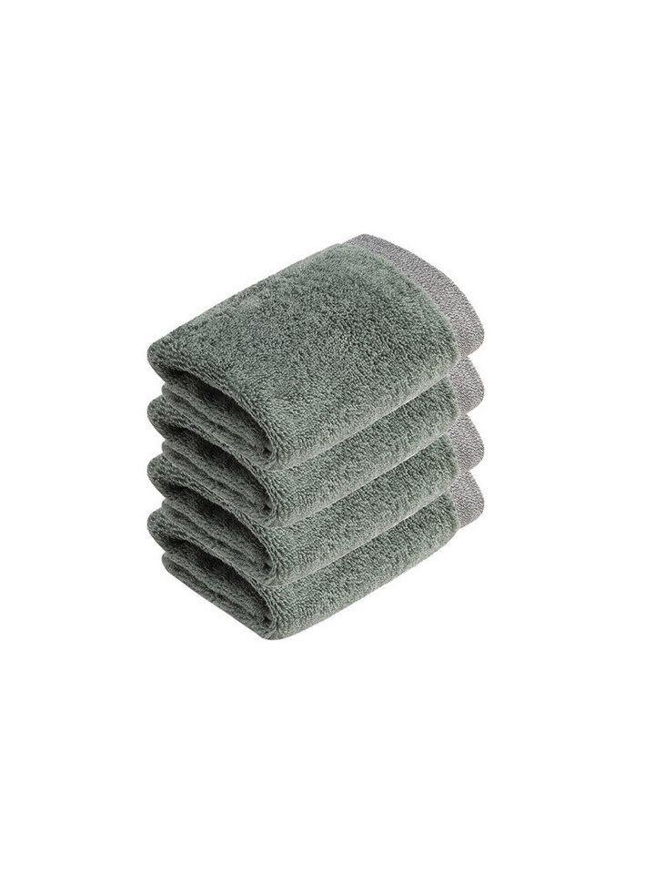bugatti Seiftuch 4er Pack Seiftuch Prato, Frottier (Spar-Set, 4-St), hohe Markenqualität von bugatti