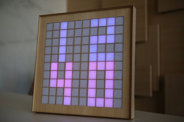 build-yours Matrix-Uhr Bausatz - Matrix Standuhr zum selber bauen von build-yours