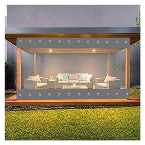 bujnie Gazebos Vorhänge, PVC wasserdichte Plane, für Pergola, Veranda, Gazebo, Garten (12'Hx7'W/3.7x2.1m) von bujnie