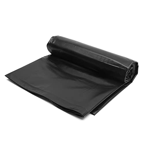 bujnie Strapazierfähige Fischteichfolien Faltbare Garten-Pool-Membran Robust und Langlebig Undurchlässige HDPE-Folie für Fischteiche, Bachläufe, Brunnen, Schwarz (7x9m) von bujnie