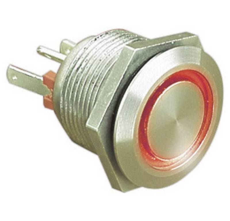 bulgin Schalter Vandalismusgeschützter Taster 24 V/DC 50 mA MPI002/28/RD, Betätiger flach bulgin Schalter Vandalismusgeschützter Taster 24 V/DC 50 mA MPI002/28/RD, Betätiger flach von bulgin