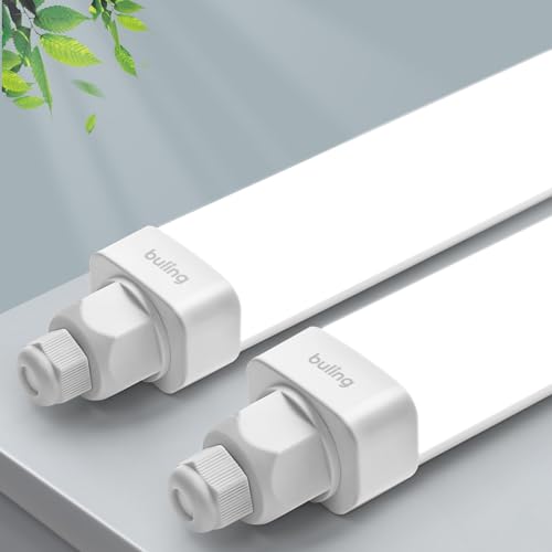buling 2er Feuchtraumleuchte Led 115cm, 36W 3600LM 4000K LED Wannenleuchte, Verknüpfbar Led Werkstattlampe Kellerleuchte, Wasserfest IP65 Feuchtraum Deckenleuchte Röhre für Garage Büro Bad Warenhaus buling 2er Feuchtraumleuchte Led 115cm, 36W 3600LM 4000K LED Wannenleuchte, Verknüpfbar Led Werkstattlampe Kellerleuchte, Wasserfest IP65 Feuchtraum Deckenleuchte Röhre für Garage Büro Bad Warenhaus von buling
