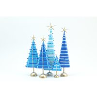 Blauer Tannenbaum | Weihnachtsdeko Fröhliches Weihnachten Weihnachtsbaum Figur Holz Handgemachter Weihnachtsbaum Blauer Tannenbaum | Weihnachtsdeko Fröhliches Weihnachten Weihnachtsbaum Figur Holz Handgemachter Weihnachtsbaum von bunnywithatoolbelt