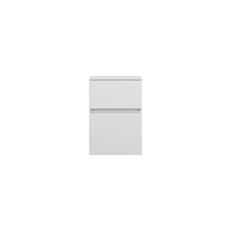 burgbad Lin20 Unterschrank, 2 Auszüge, 400x357x580mm, USIU040F5375 von burgbad