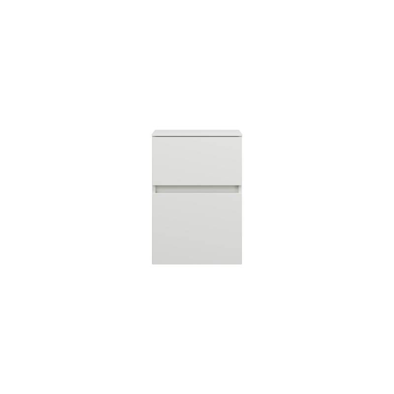 burgbad Lin20 Unterschrank, 2 Auszüge, 400x357x580mm, USIU040F5363 von burgbad