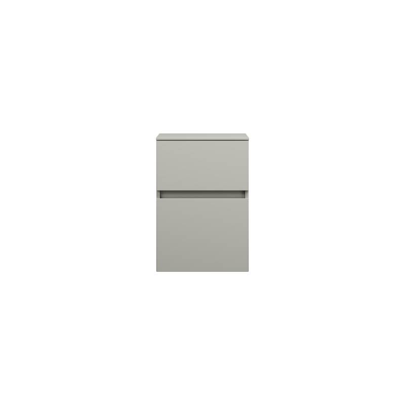 burgbad Lin20 Unterschrank, 2 Auszüge, 400x357x580mm, USIU040F5352 von burgbad