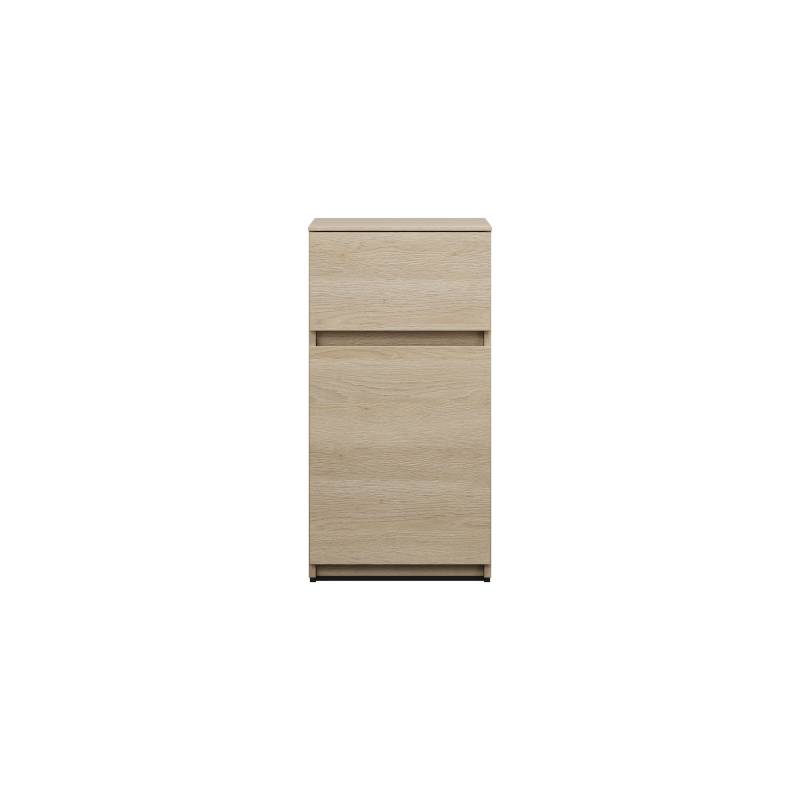 burgbad Lin20 Unterschrank, 2 Auszüge, 400x357x780mm, USJG040F5355 von burgbad