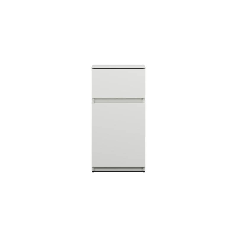 burgbad Lin20 Unterschrank, 2 Auszüge, 400x357x780mm, USJG040F5351 von burgbad