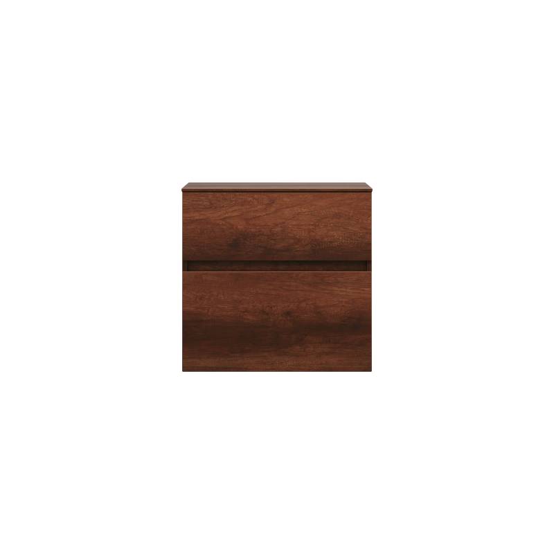 burgbad Lin20 Unterschrank, 2 Auszüge, 600x357x580mm, USIU060F5359 von burgbad