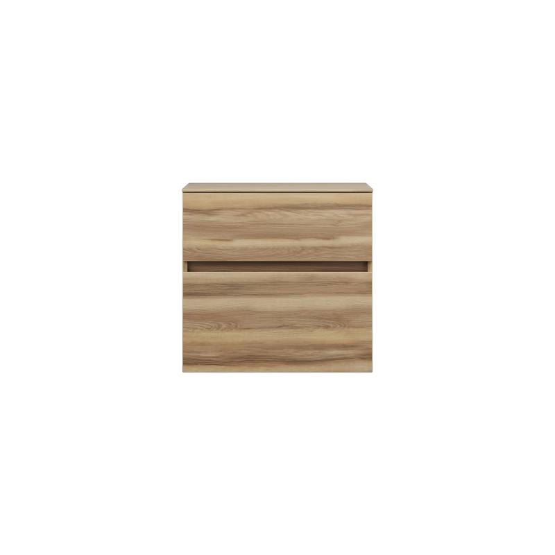 burgbad Lin20 Unterschrank, 2 Auszüge, 600x357x580mm, USIU060F5357 von burgbad