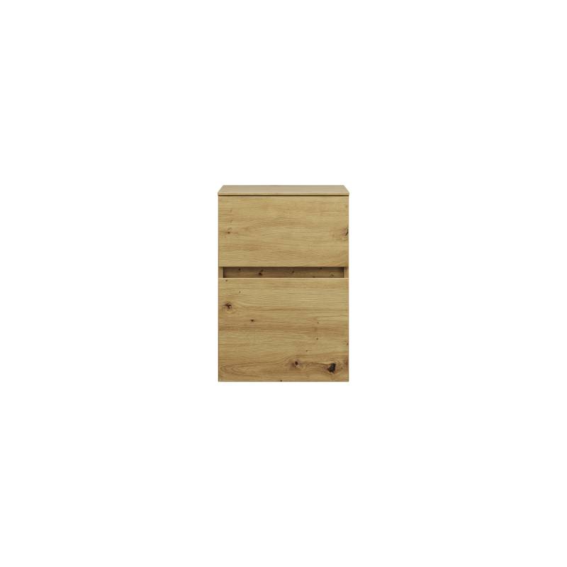 burgbad Lin20 Unterschrank, 2 Auszüge, 400x407x580mm, USIT040F5353 von burgbad