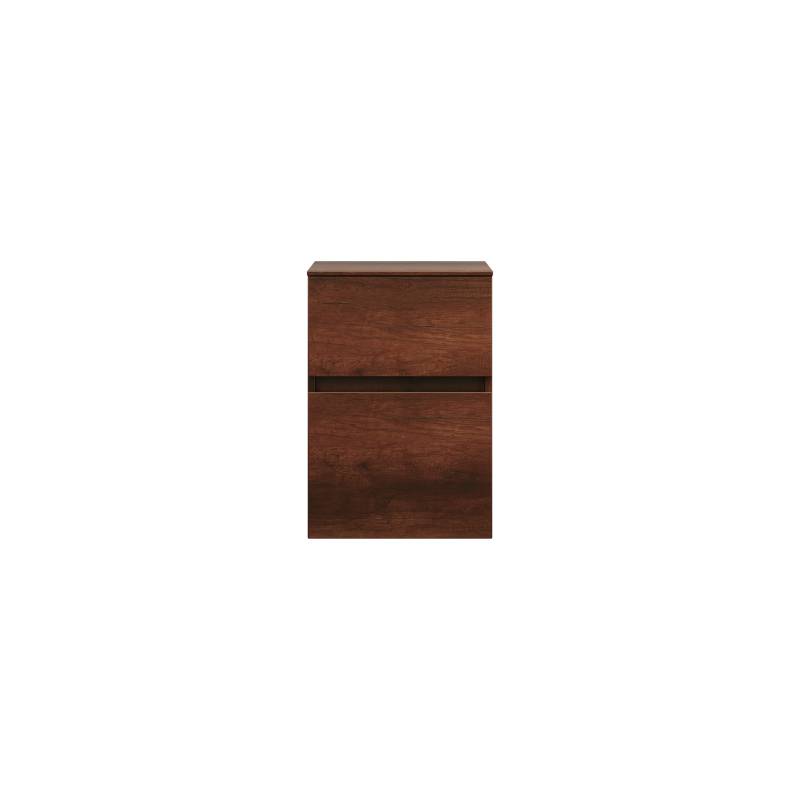 burgbad Lin20 Unterschrank, 2 Auszüge, 400x407x580mm, USIT040F5359 von burgbad