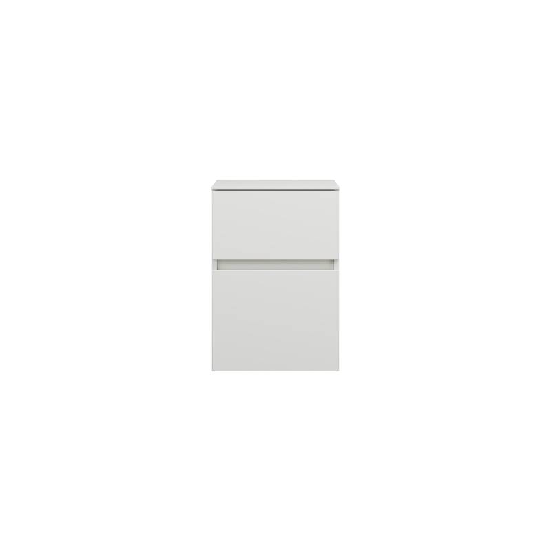 burgbad Lin20 Unterschrank, 2 Auszüge, 400x407x580mm, USIT040F5351 von burgbad
